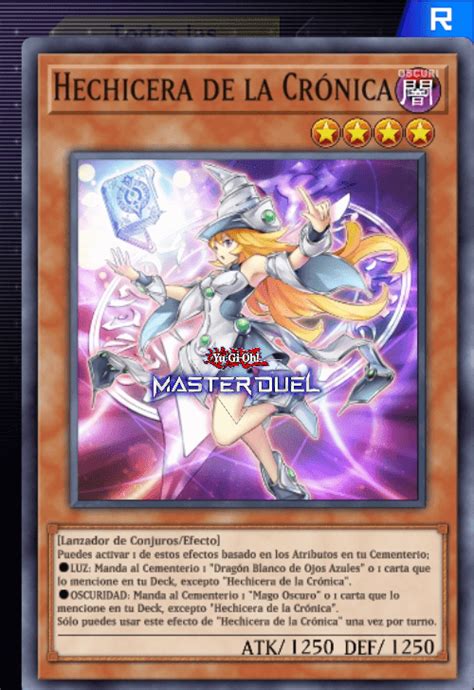 Hechicera De La Cr Nica Carta Bonyou S Yu Gi Oh Master Duel