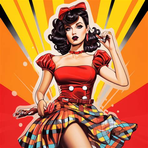 Draw Pin Up Girl And Pinup Illustration By Ferodo Fiverr