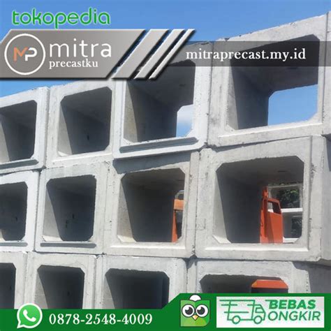 Jual Box Culvert 80 X 80 X 100 Cm Tebal 12 Cm K 350 Sni Kota Bandung Mitra Precastku Tokopedia