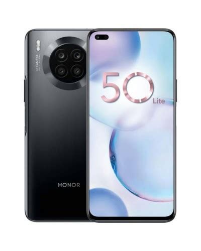 Honor 50 Lite 6/128Gb Dual Black - Gorilla ELECTRONICS