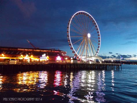 Seattle Great Wheel by SilentMobster42 on DeviantArt