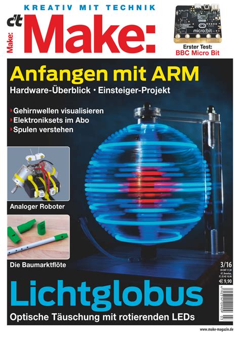 Titelseite Make Magazin Heise Magazine