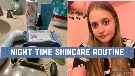 My Night Time Skincare Routine💗 Youtube