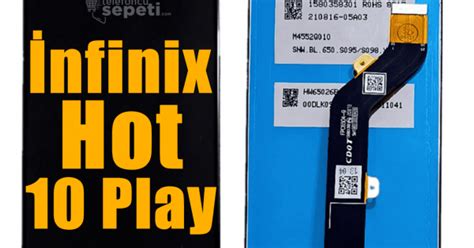 İnfinix Hot Play Ekran Dokunmatik Siyah Çıtasız A Plus Kalite ts w
