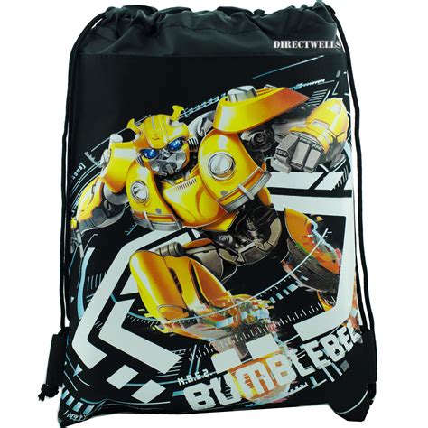 Transformers Bumblebee Black Drawstring Bag Walmart