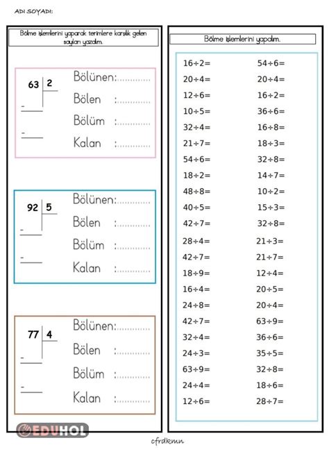 3 Sınıf Matematik Tekrar 22 Eduhol Ders Videoları İzle Online Test