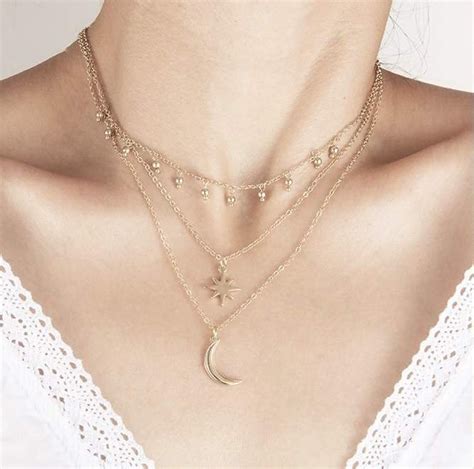 Collier Multirang Tendance Bijoux Fantaisie Femme