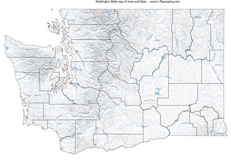 Rivers And Lakes Of Washington State - January 11, 2026
