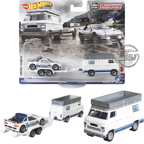 Hot WHEELS FORD RS RALLY VAN TEAM TRANSPORT PREMIUM Shopee Philippines