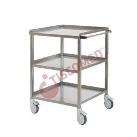 Carro médico TTAC 3390 TISCOMED STAINLESS STEEL HOSPITAL FURNITURES