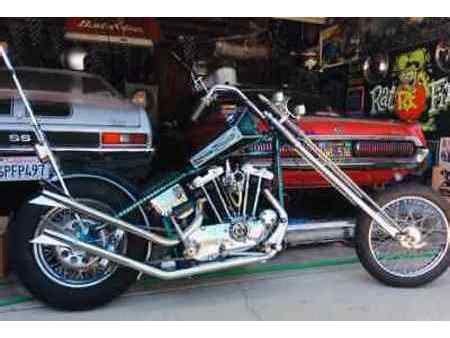 HARLEY DAVIDSON 1974 Harley Davidson Ironhead Xlh 1000 Rigid Chopper