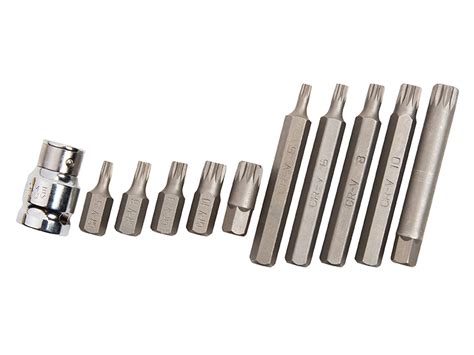 Spline Bit Set, 11 Piece - Clarke Fencing