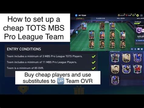 Fifa Mobile 22 106 TOTS Challenge How To Set Up A Cheap TOTS MBS