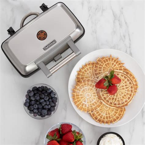 Create Delightful And Delicious Pizzelle With The Chefschoice Waffle