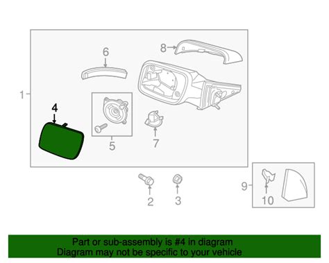 2016 2019 Ford OEM NEW 2016 2019 Ford Explorer Right Heated Mirror