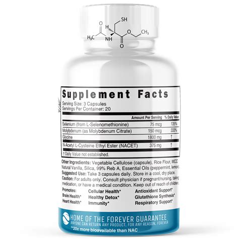 GlyNAC-ET EXTRA Strength (N-Acetyl Cysteine Ethyl Ester)