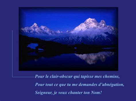 PPT SEIGNEUR JE VEUX CHANTER TON NOM PowerPoint Presentation Free