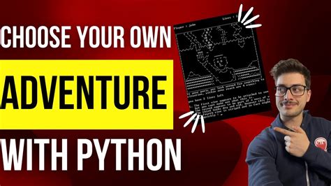 Python Text Based Adventure Game Tutorial Youtube