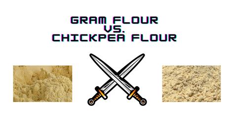 Difference Between Gram Flour And Chickpea Flour