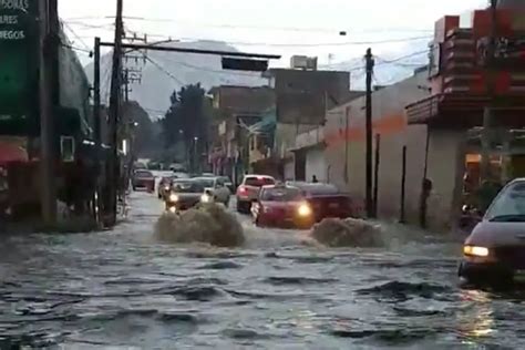 Se Inunda La Cdmx Por Fuertes Lluvias Video Xeu Noticias Veracruz