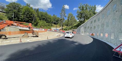 Lavori Di Rettifica Ed Allargamento Del Tornante In Corrispondenza Del