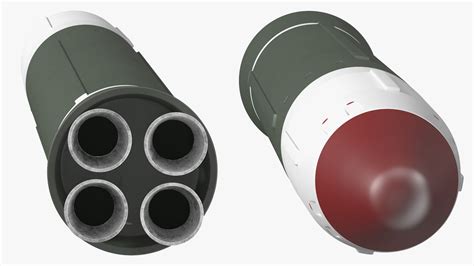 Intercontinental Ballistic Missile 3D Model $49 - .3ds .blend .c4d .fbx ...