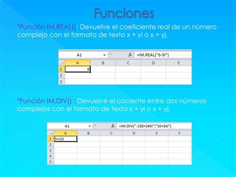 Operaciones Con N Meros Complejos PPT