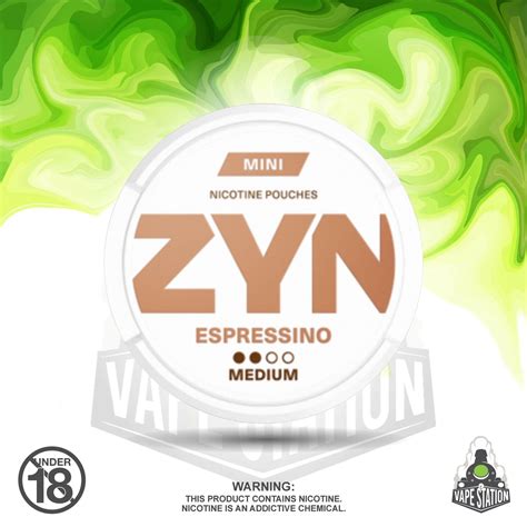ZYN - Espressino (Coffee) - Medium - 3mg (15 Pack)
