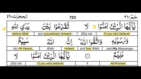 Surah Hujurat E