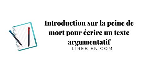 Introduction Sur La Peine De Mort 10 Exemples