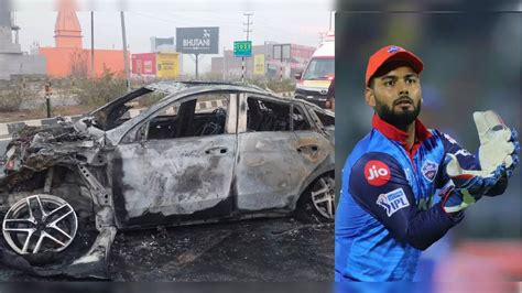 Rishabh Pant Accident Cricketer Survives Car Accident As His Mercedes