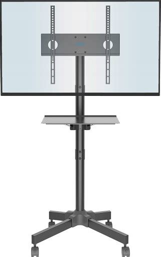 stojak na telewizor na kółkach 60 cali mobilny wózek z regulacją