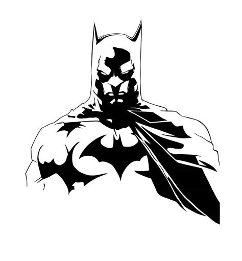 Batman Black And White By Larseliasnielsen On Deviantart