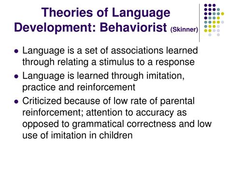 Ppt Theories Of Language Development Powerpoint Presentation Free