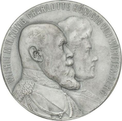 Silver Wedding Of Wilhelm Ii And Charlotte Wurtemberg Numista