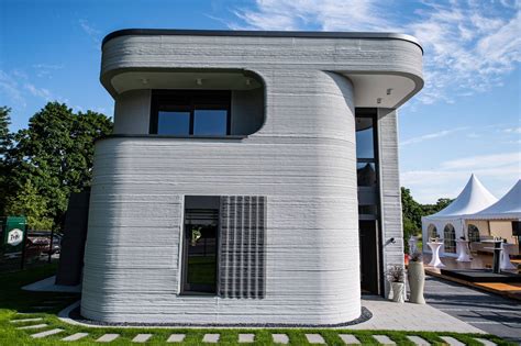 3D Druck in Beckum Das erste gedruckte Wohnhaus Deutschlands ist eröffnet