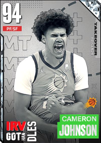 Nba K Kdb Custom Card Cameron Johnson