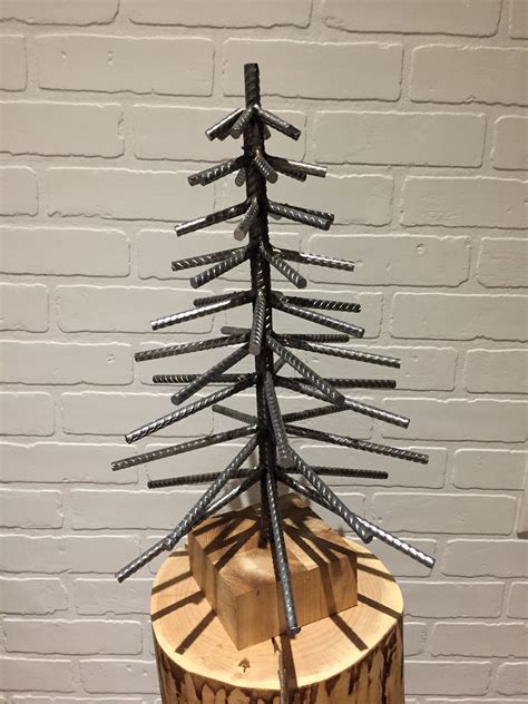 Rebar Christmas Tree By Yanick Bluteau Metal Tree Wall Art Welding