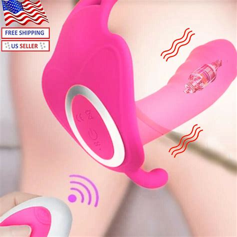 Wearable Vibrator Dildo Massager Wireless Remote Control Sex Toy Women