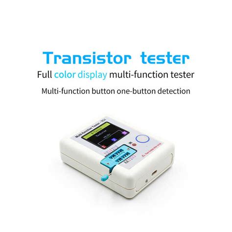 Lcr Tc Multimeter Component Tester Colorful Display Electronic Tester