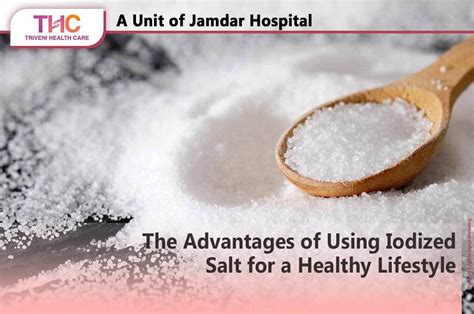 Using Iodized Salt for a Healthy Lifestyle