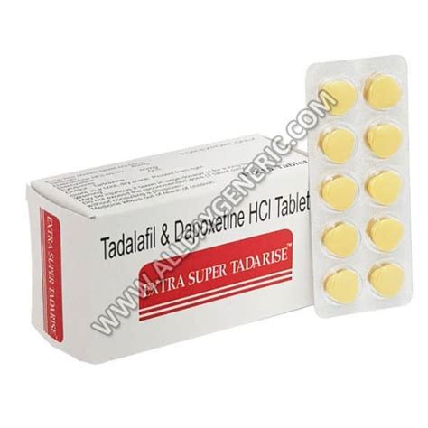 Buy Super Tadarise Tablets Online Tadalafil Dapoxetine Reviews