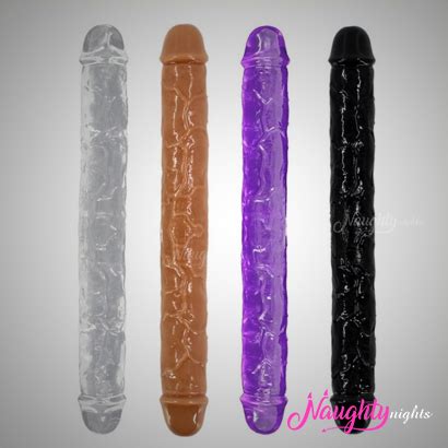 Jelly Double Dong Realistic Dildo