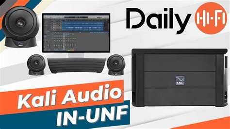 Kali Audio IN UNF Ultra Nearfield Studio Monitor System YouTube