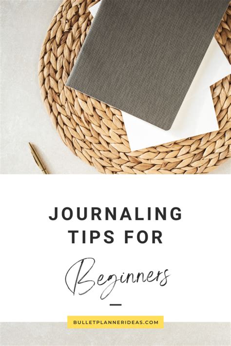 The Best Journaling Tips For Beginners And How To Get Started - Bullet ...