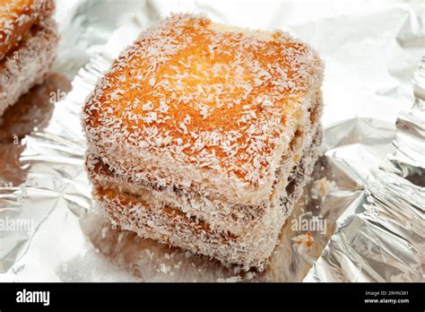 Delicious Brazilian Traditional Dessert Known As Bolo Gelado In Side