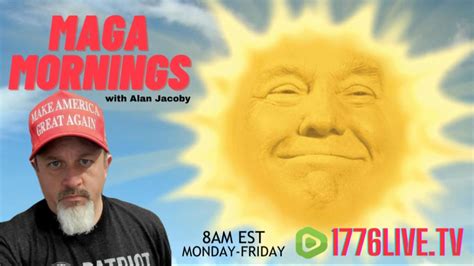 Alan Jacoby On Gettr Maga Mornings Live Twinkie King Of