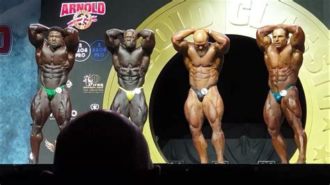 Open Bodybuilding Final Callout Top 4 At Arnold Classic Uk 2022 Youtube