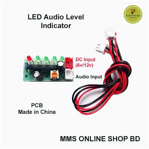 KA2284 Audio VU Level Meter Level Indicating Suit LED Indicator DIY Kit