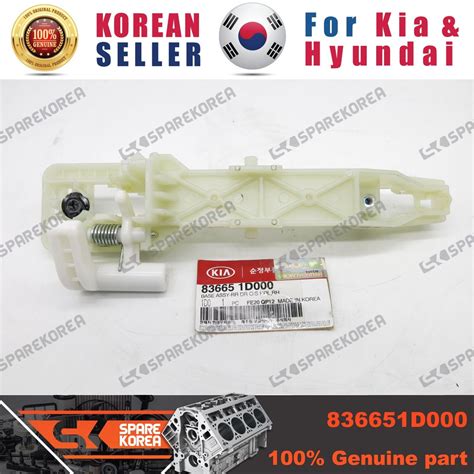 Genuine Oem D Base Assy Rr Dr O S Hdl Rh For Kia New Carens